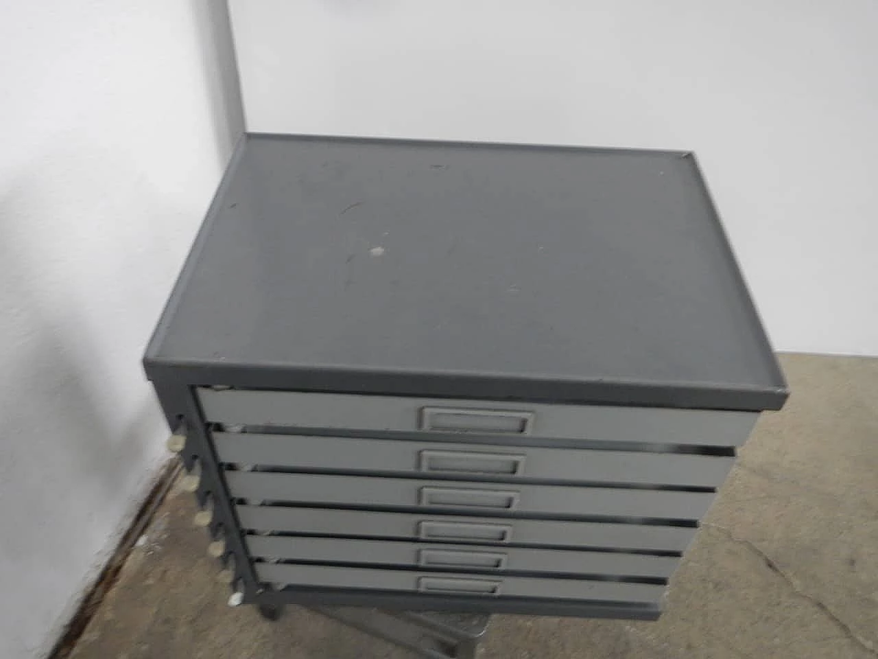 Office chest of drawers, 70s 1229043