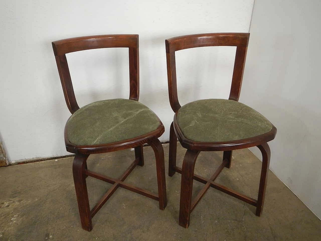 Pair of chairs, 80s 1229162