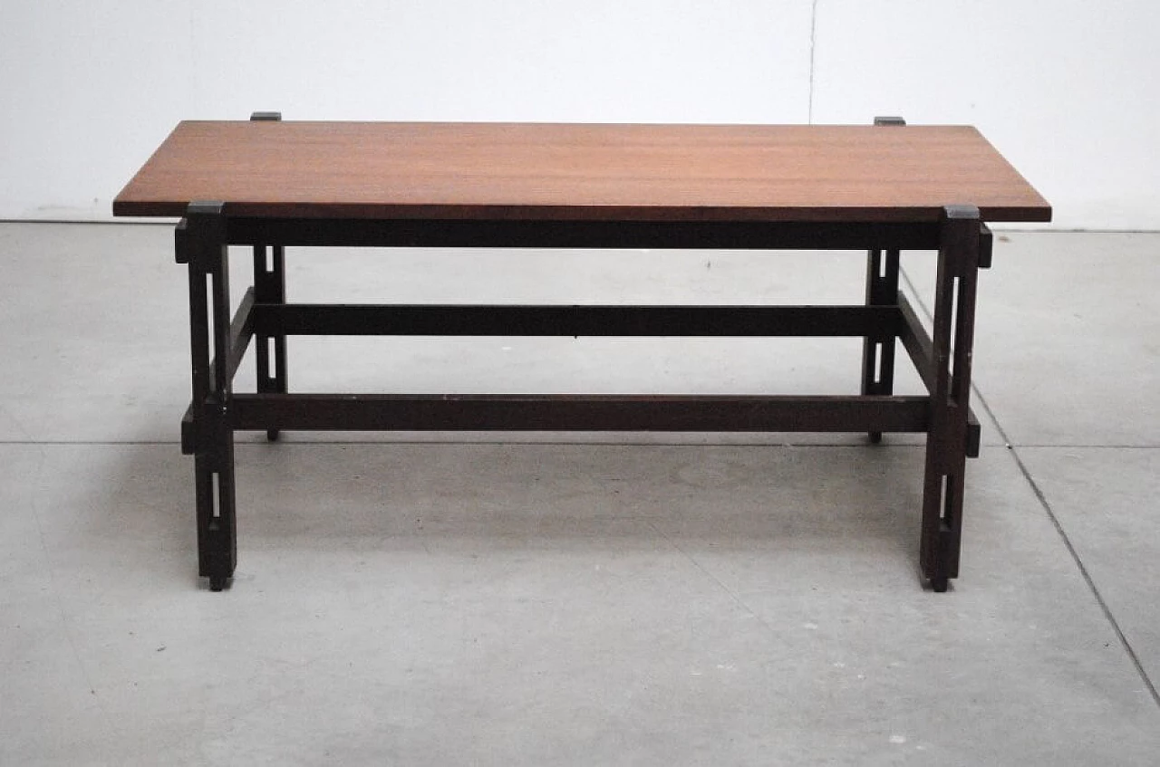 Wooden coffee table by Ico Parisi, 60s 1229554