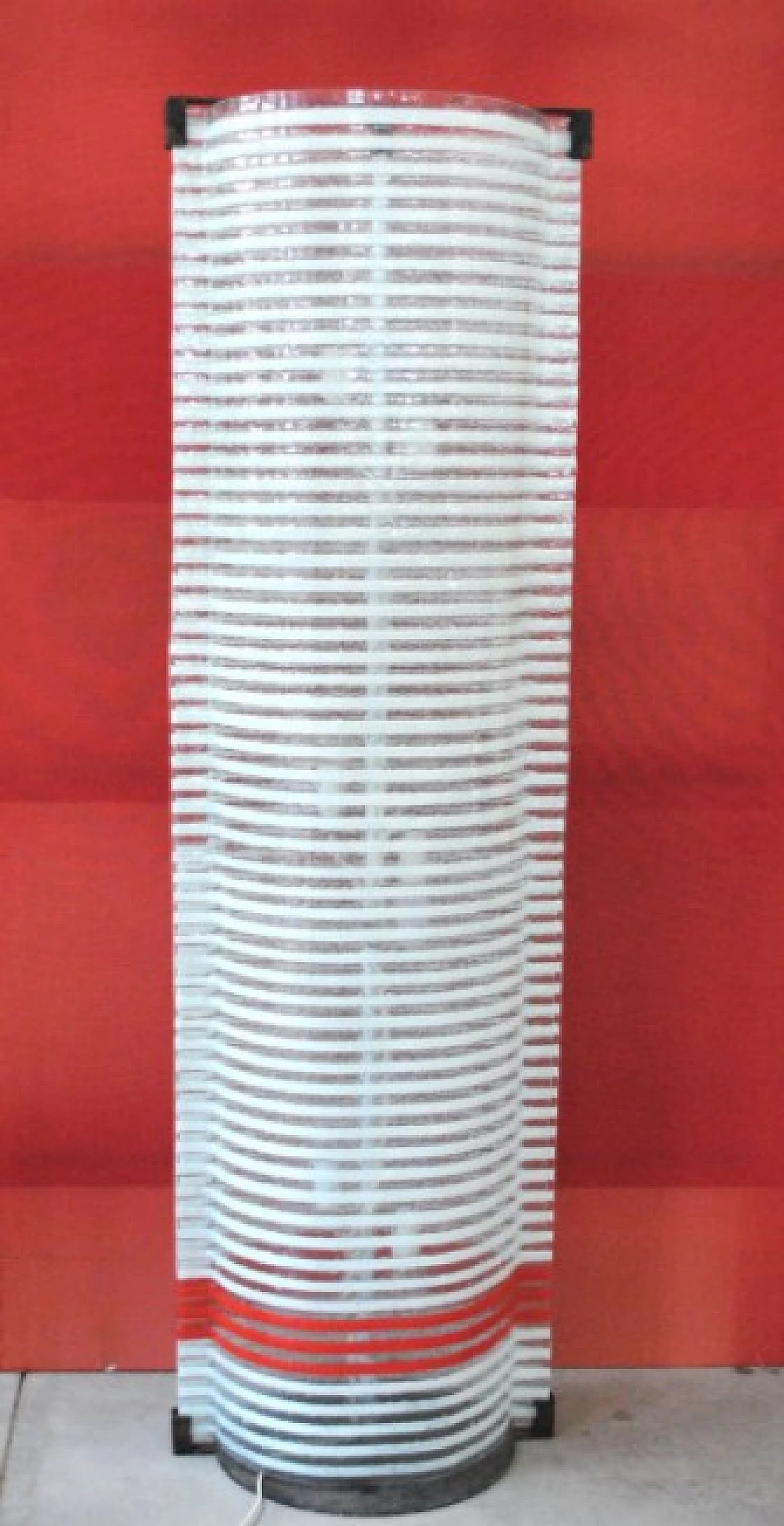 Pair of floor lamps in Murano glass and iron, 50s 1229563