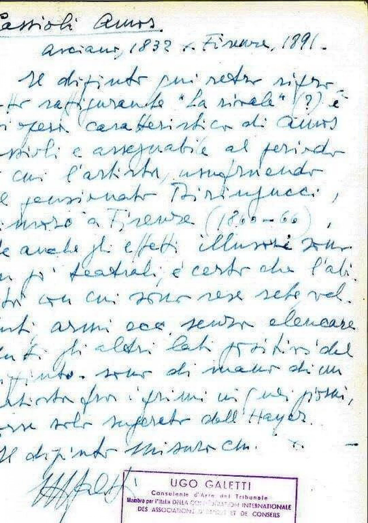 Cassioli Amos, dipinto in stile romantico ad olio su tela, La Rivale, '800 1229682