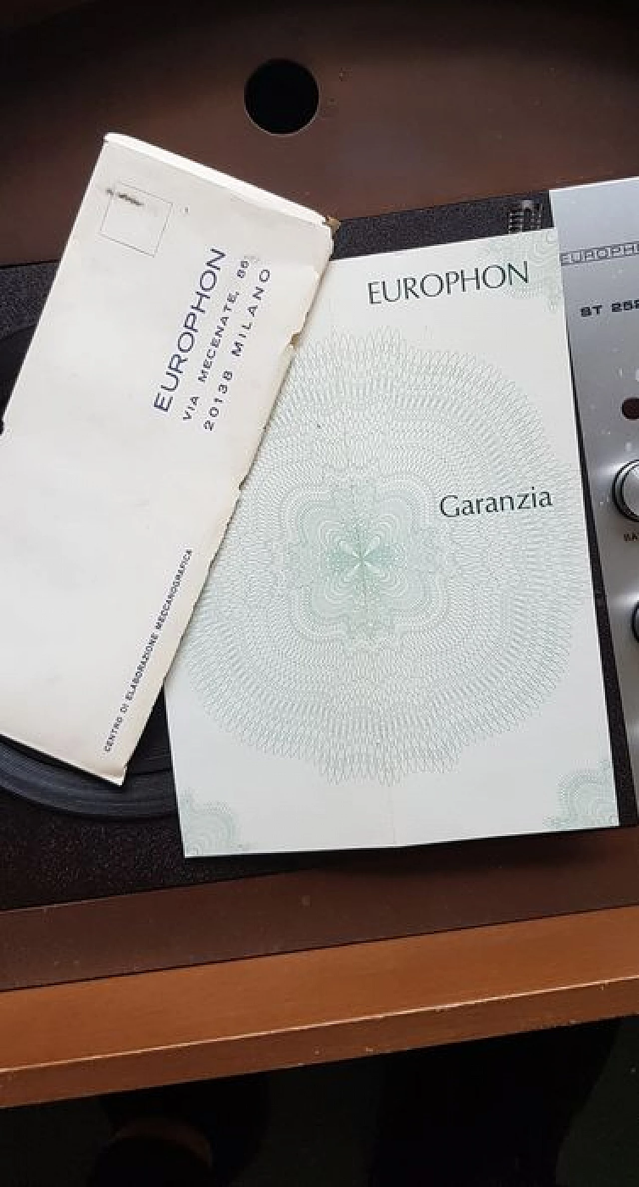 Mobile giradischi Europhon ST2525, anni '60 1229947