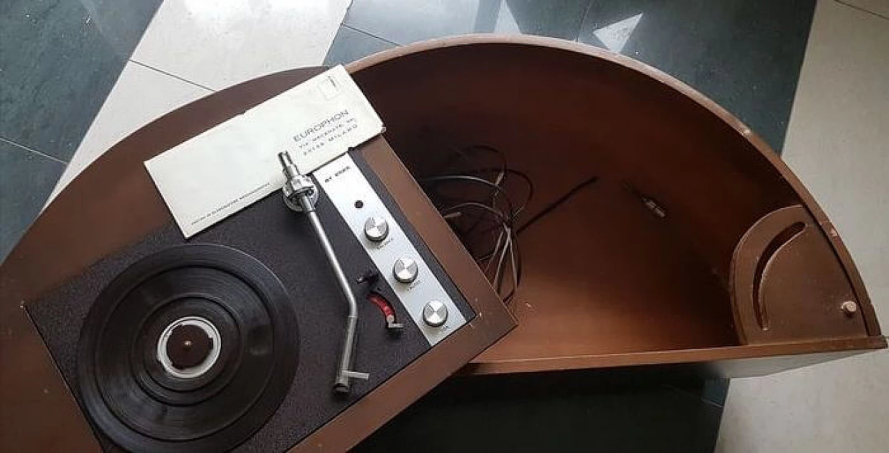 Mobile giradischi Europhon ST2525, anni '60 1229952
