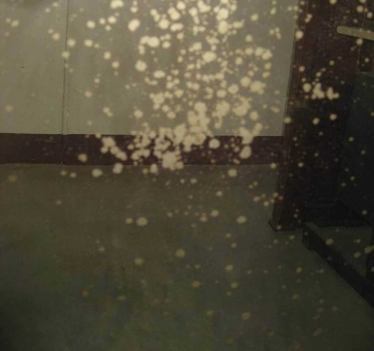 Mirror in Barocchetto style in gilded wood, 40s 1230065