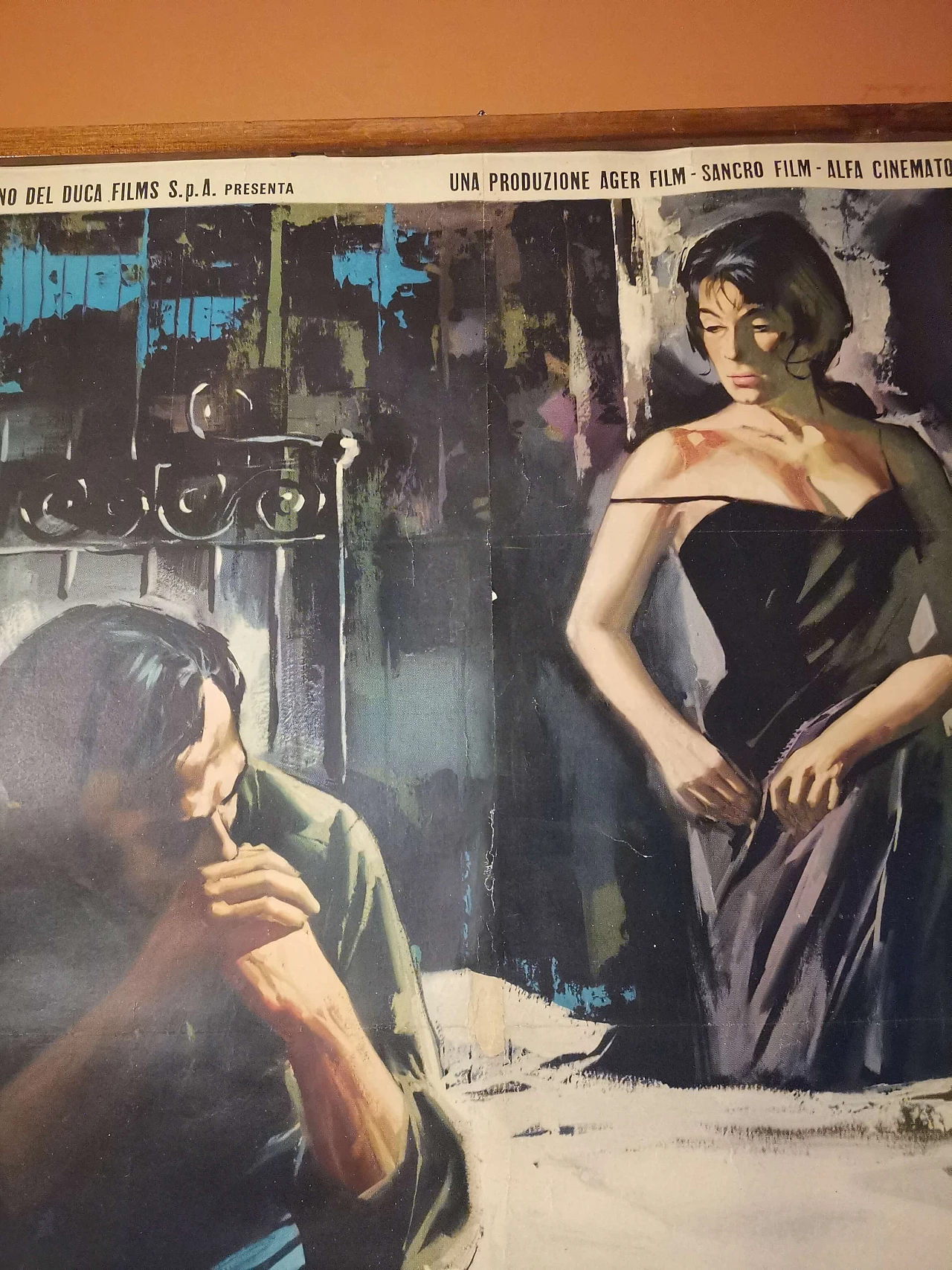 Movie poster A man to burn illustrated by Simeoni 1230218