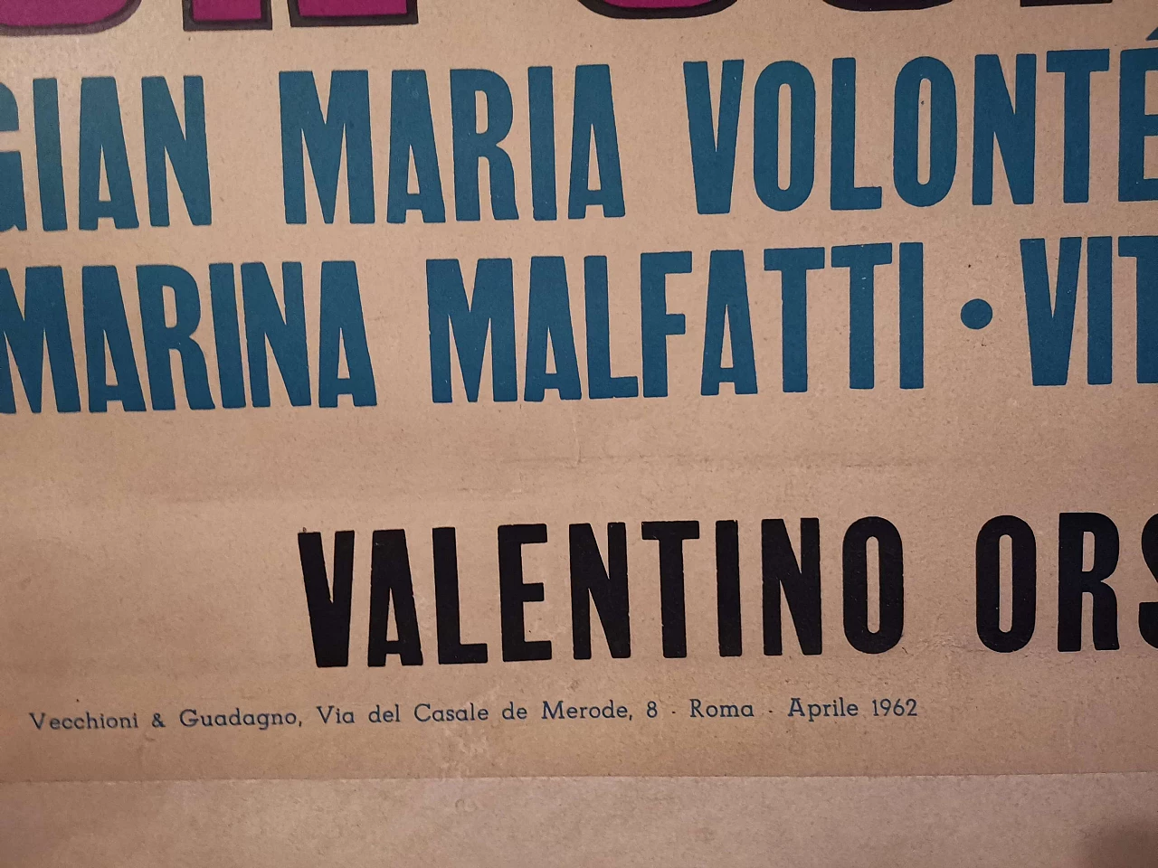 Movie poster A man to burn illustrated by Simeoni 1230219