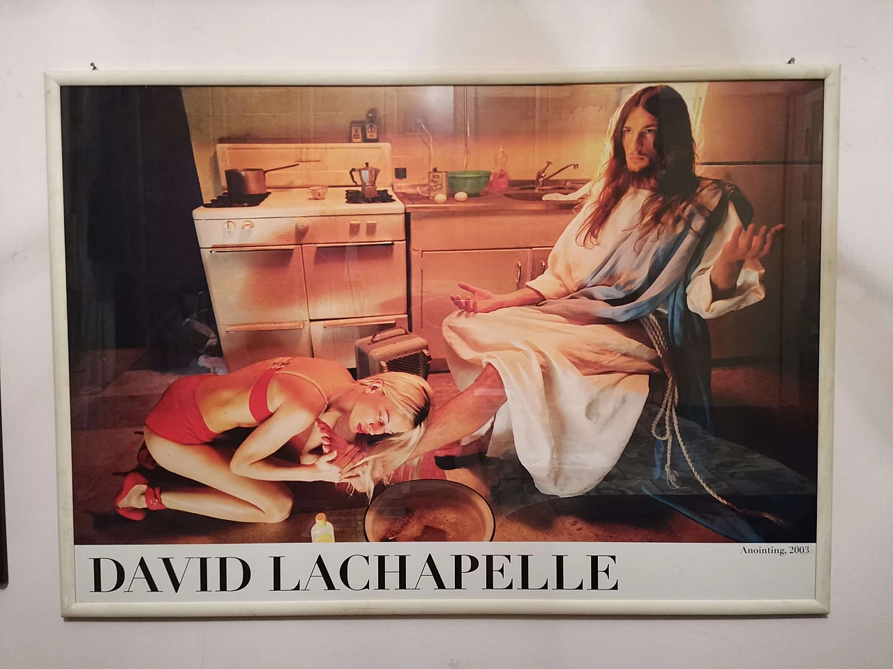 Poster with scene by David LaChapelle original, 2000s 1230221