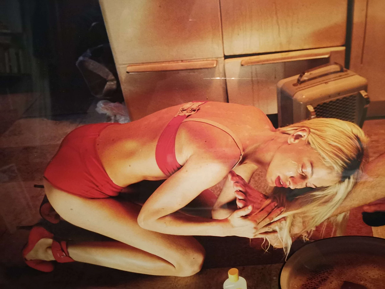 Poster with scene by David LaChapelle original, 2000s 1230223