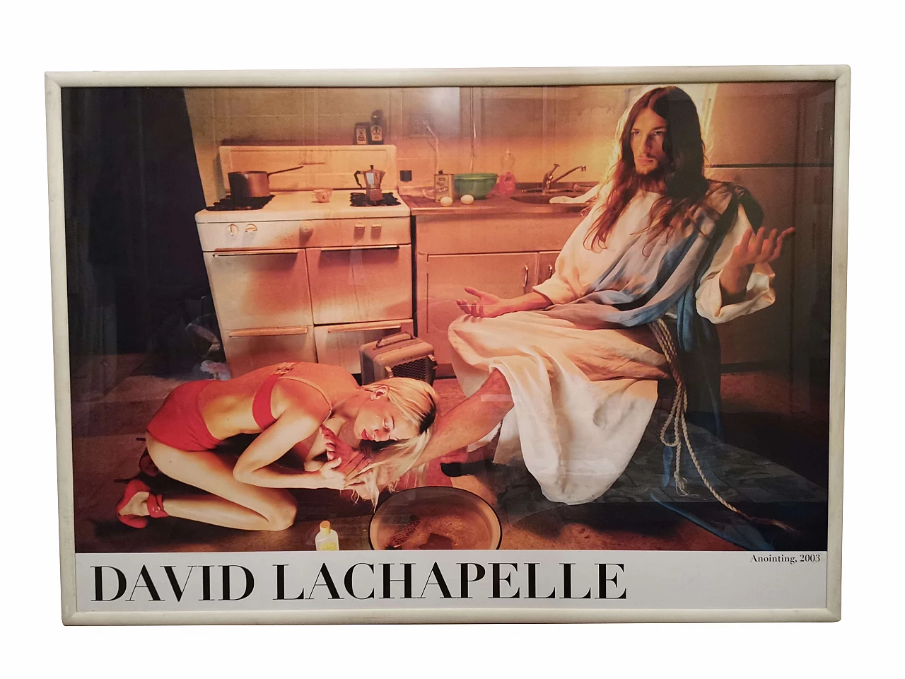 Manifesto con scena di David LaChapelle originale, anni '80 1230236