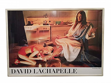 Manifesto con scena di David LaChapelle originale, anni '80