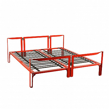Vanessa double bed by Tobia Scarpa for Gavina, 70s
