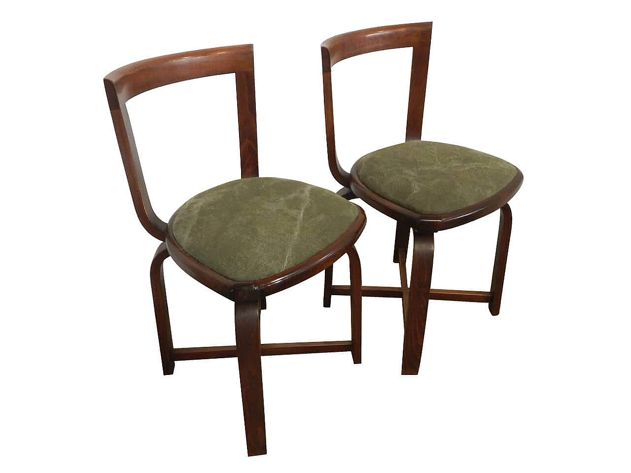 Pair of chairs, 80s 1230536