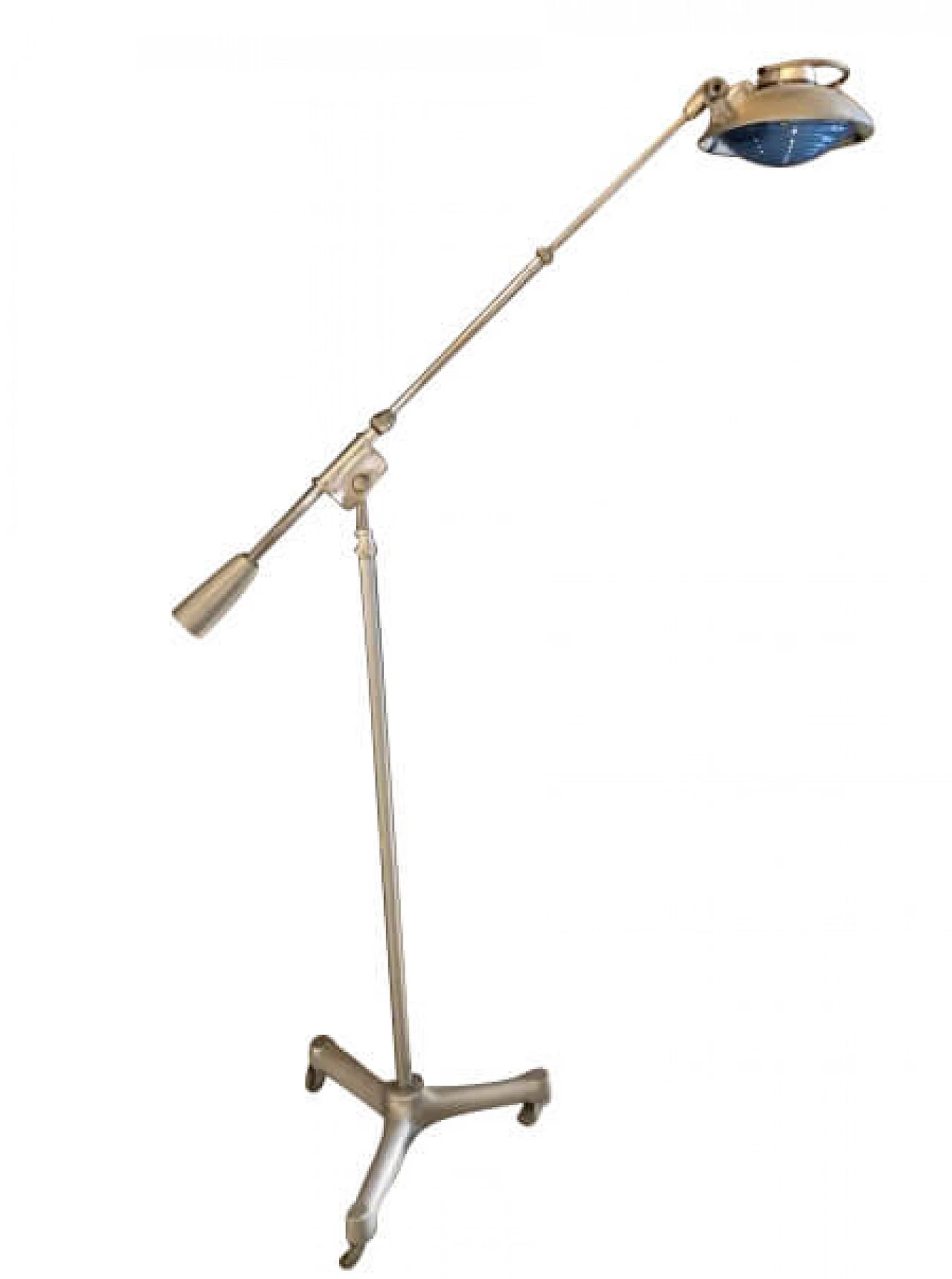 Dental office floor lamp in iron and steel by Solr, 50s 1230546