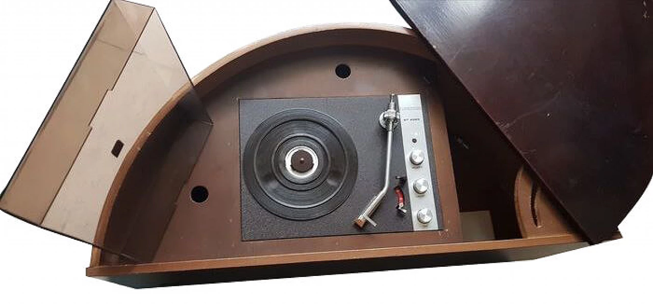 Europhon ST2525 turntable cabinet, 60s 1230732