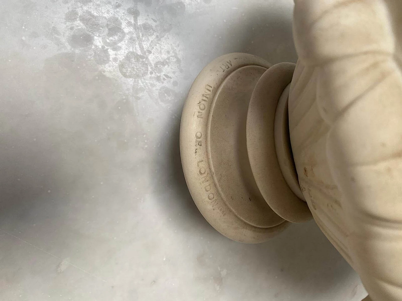 Bust of woman in biscuit, 19th century 1231543