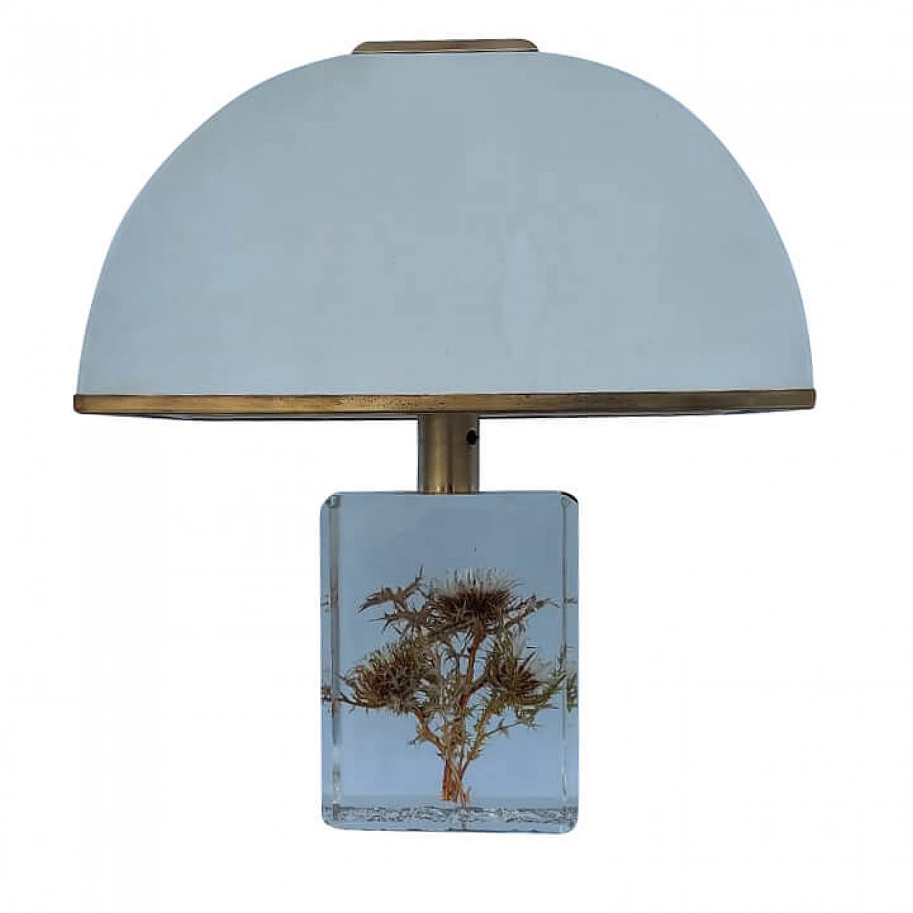Resin Cuba table lamp by Pierre Giraudon , 60s 1231941