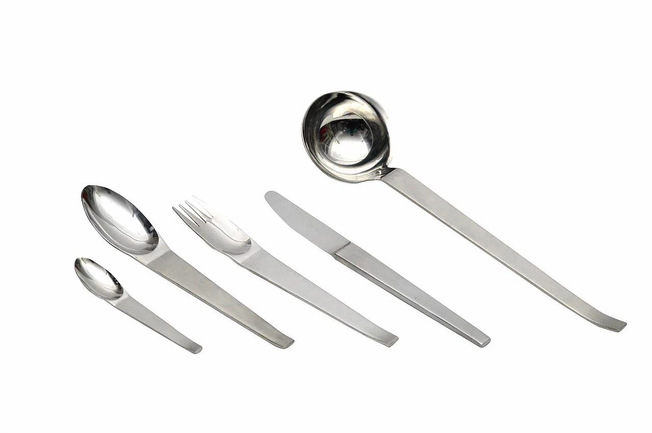 Posate Lunik 2060 di Carl Auböck per Morinox e Amboss, anni '50 1231953