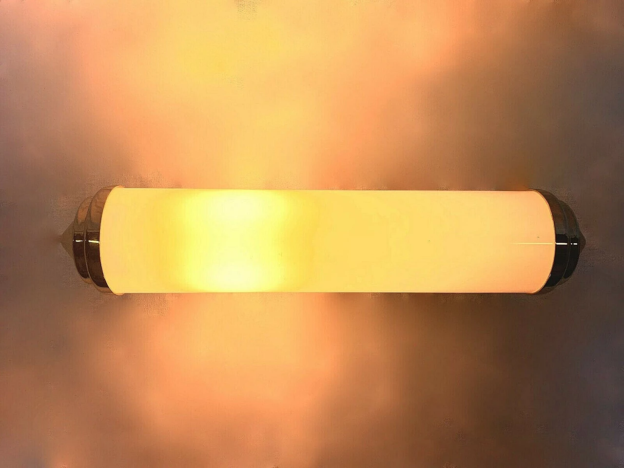 Plastic and brass sconce by Forcato, 1980s 1232980