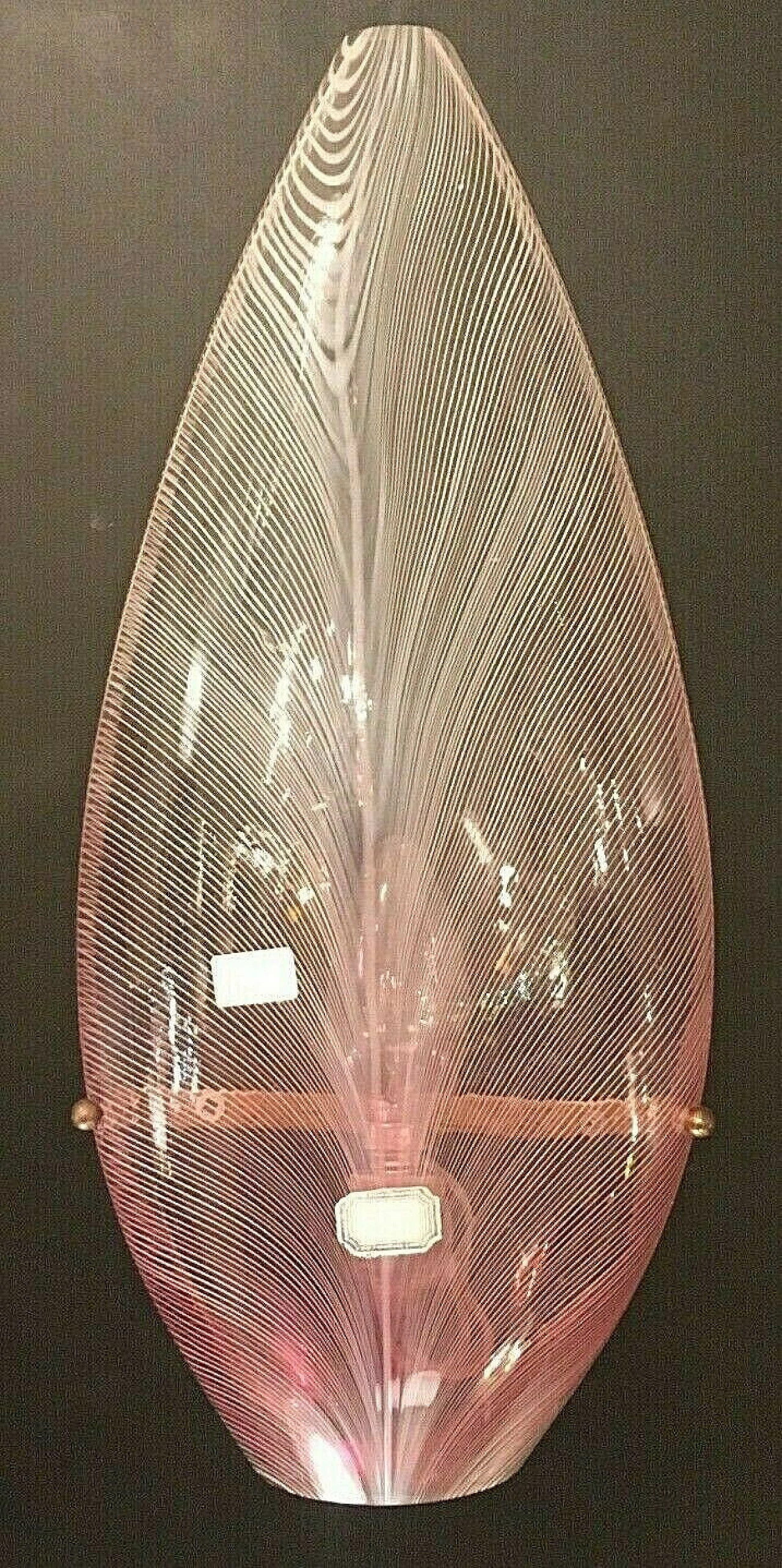 Applique in vetro di Murano e ferro di Avem, anni '50 1233963