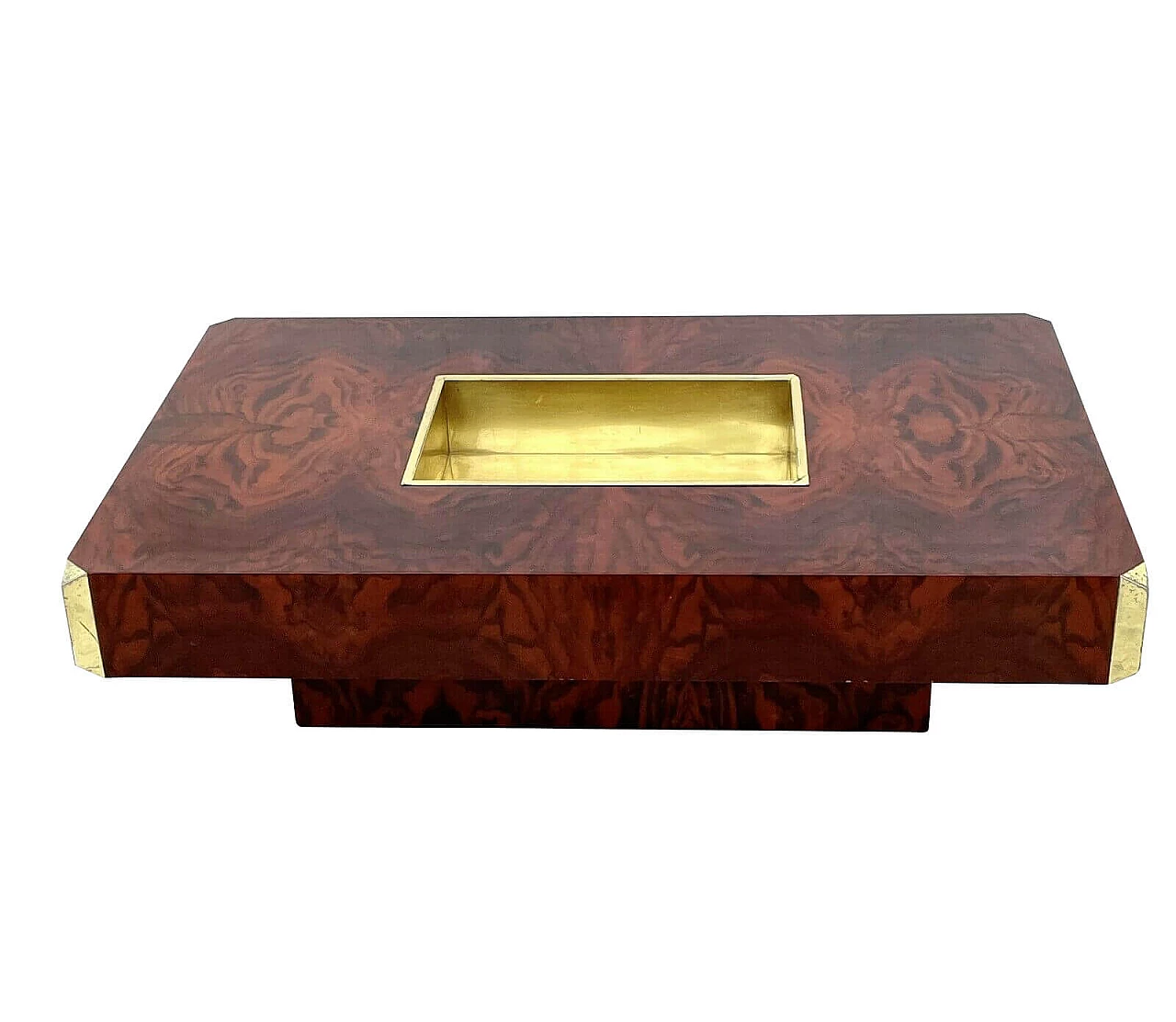 Coffee table Alveo by Willy Rizzo for Mario Sabot, 70s 1234024