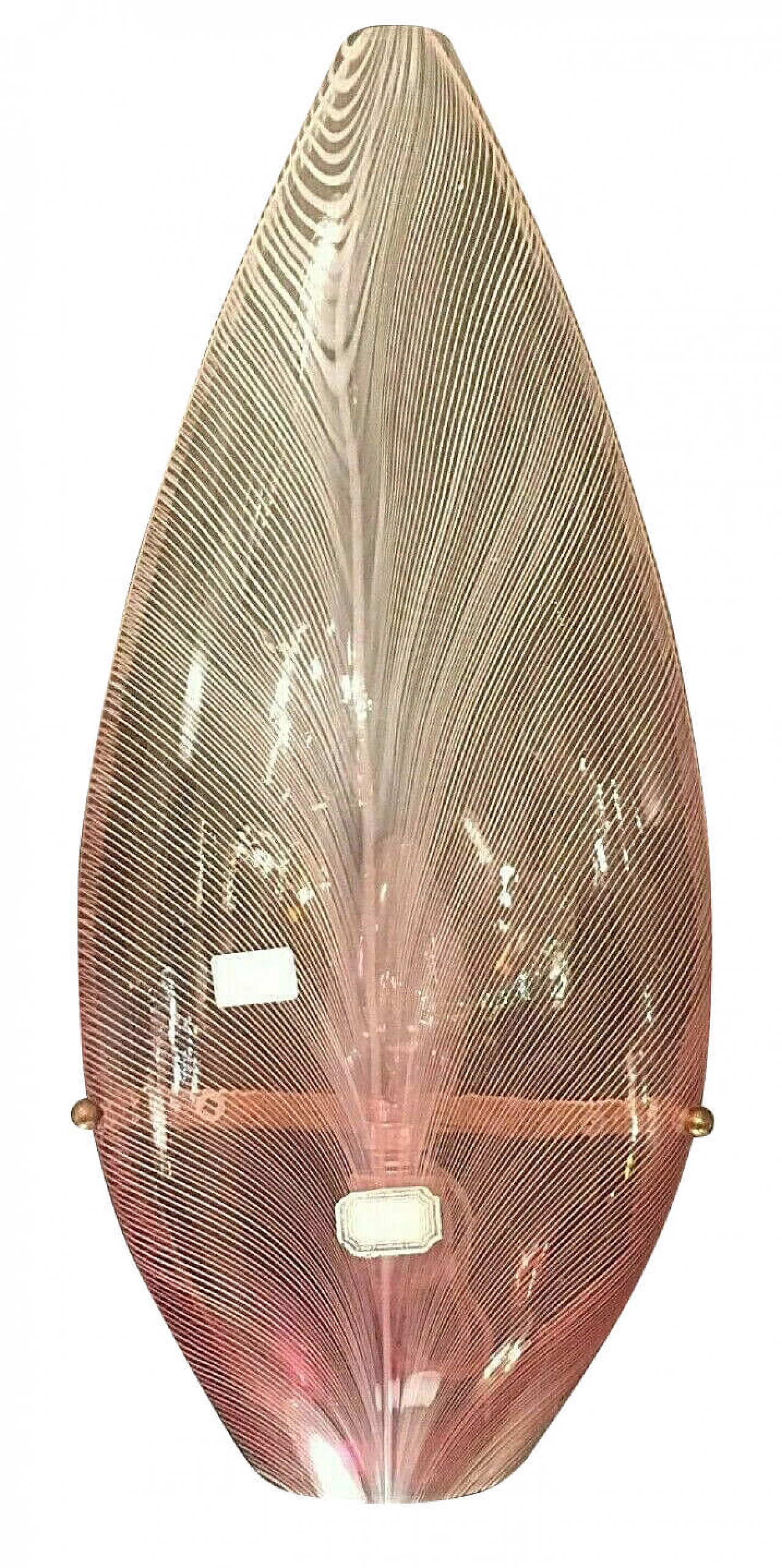 Applique in vetro di Murano e ferro di Avem, anni '50 1234044