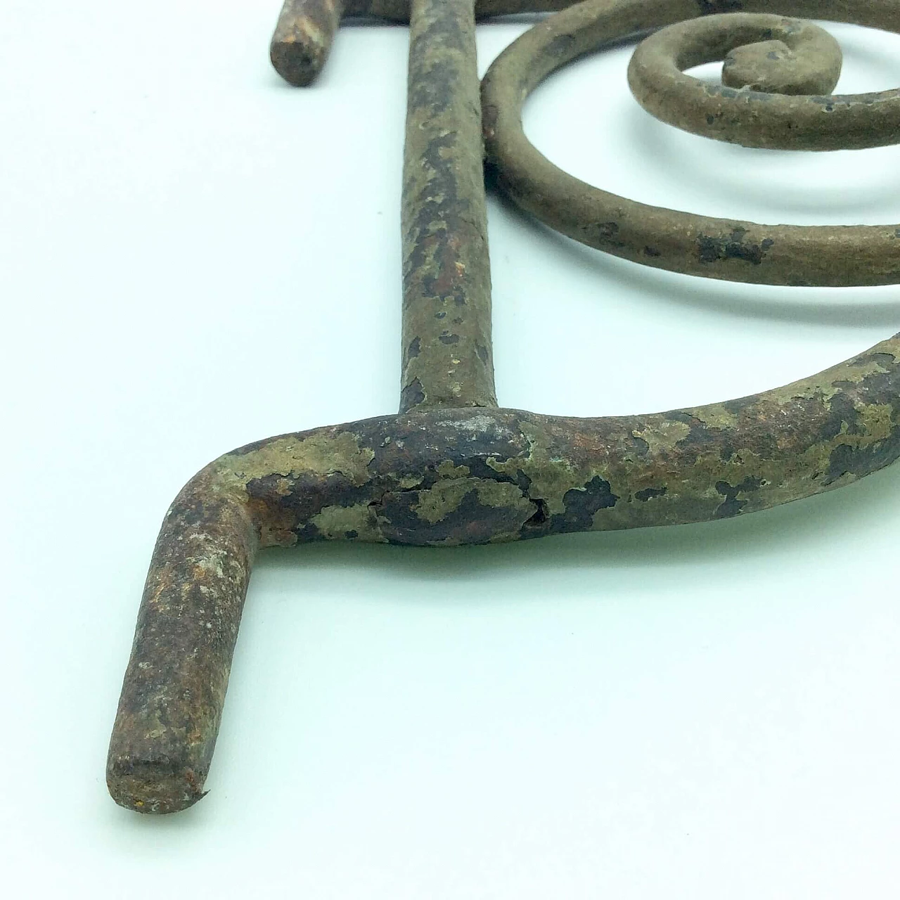 Portainsegna in ferro battuto del '700 1234183