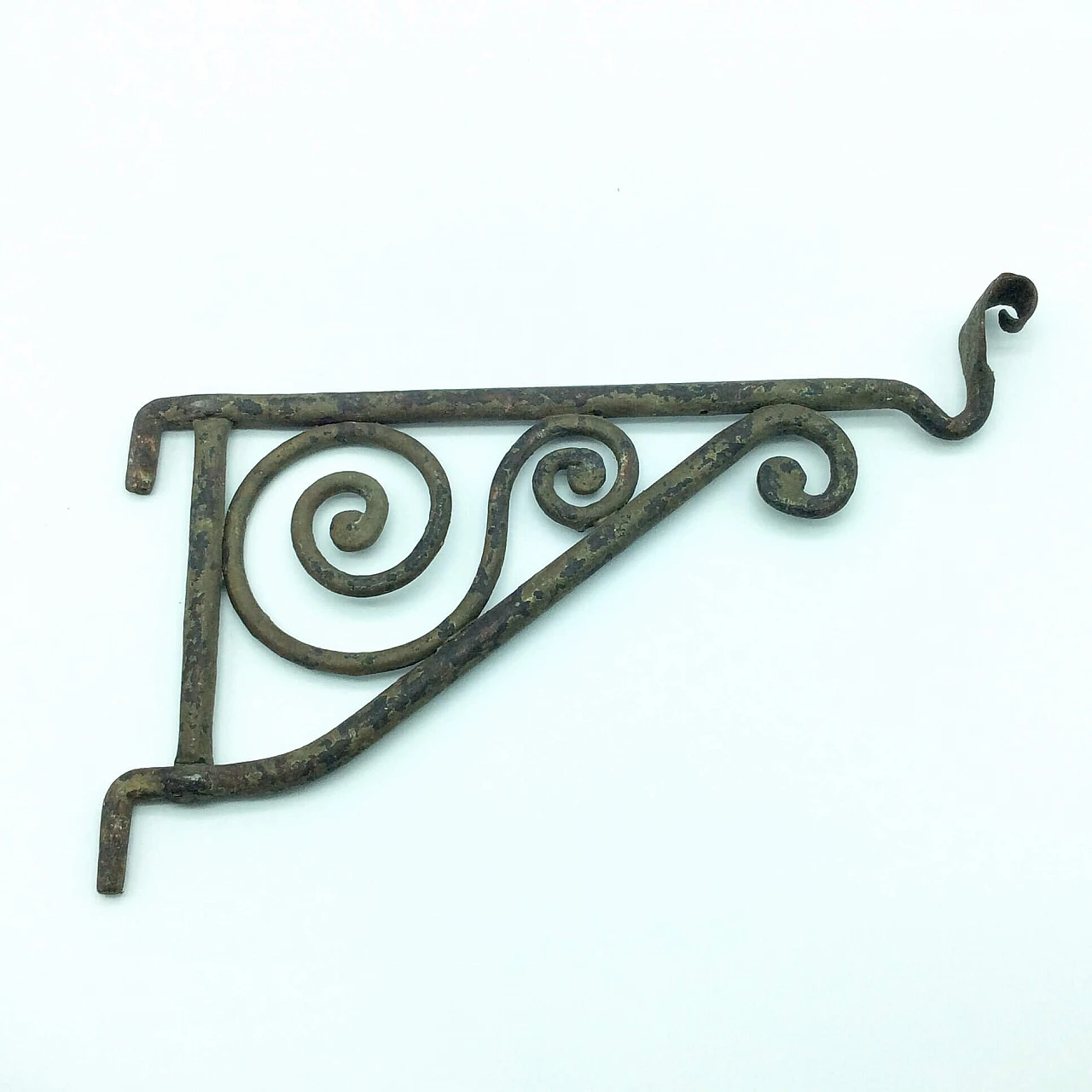 Wrought iron sign holder, 700's 1234184