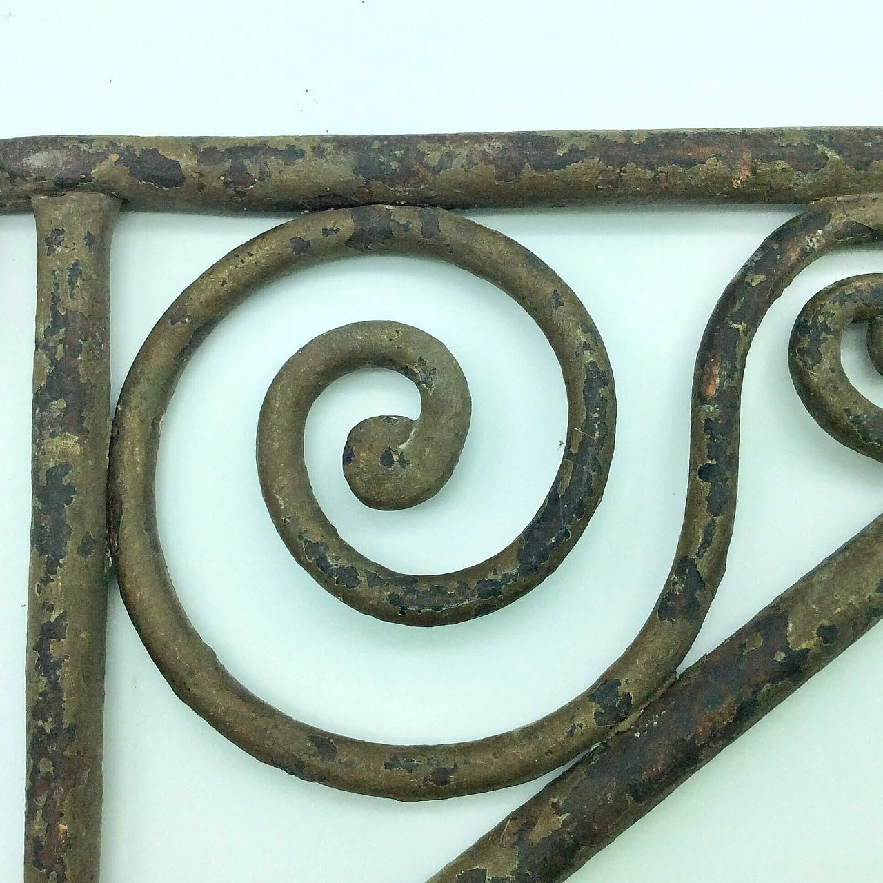 Wrought iron sign holder, 700's 1234185