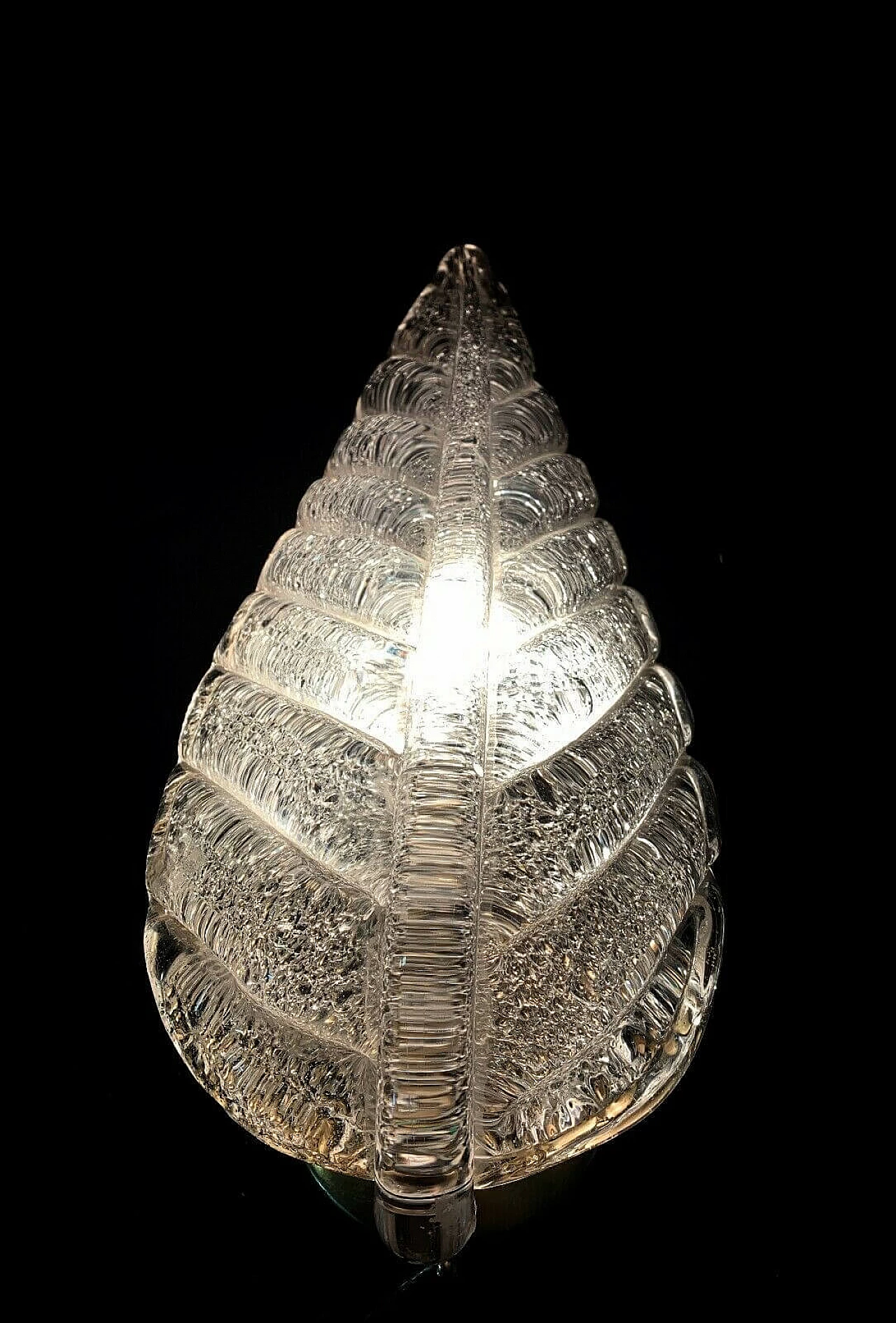 Wall lamp in Murano glass and brass by Seguso, 50s 1234339
