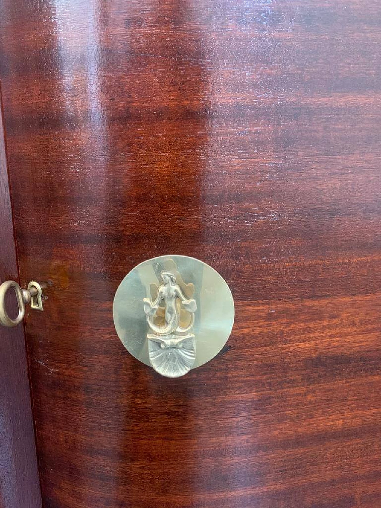 Art Deco mahogany sideboard in the style of Jules Leleu, 1920s 1234510