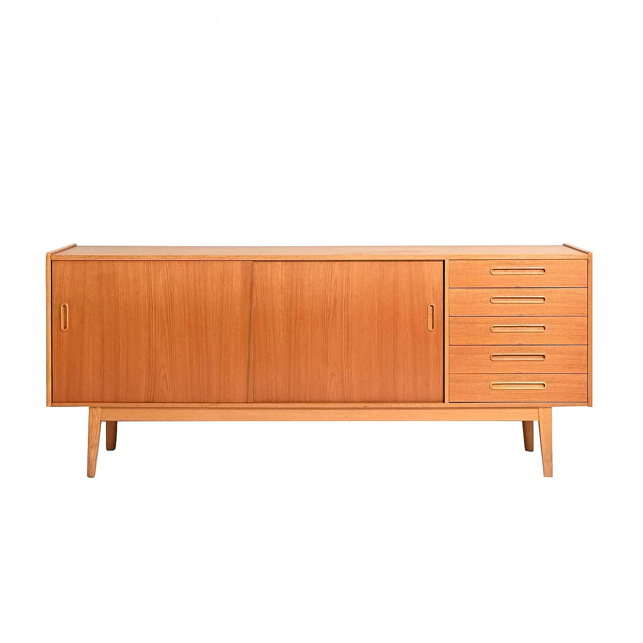 Sideboard in teak, 60s 1235072