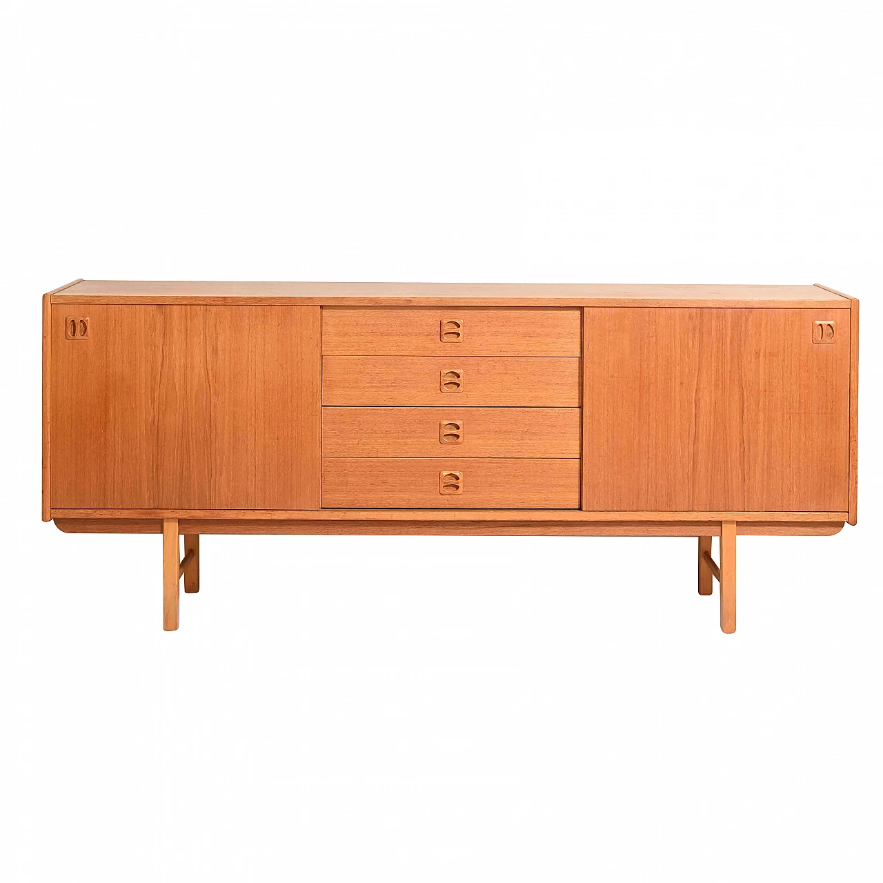 Sideboard in teak, 60s 1235077