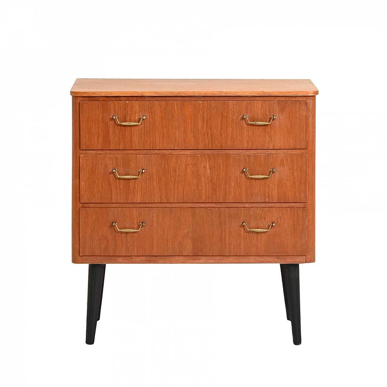 Piccola cassettiera in teak, anni '50 1235085