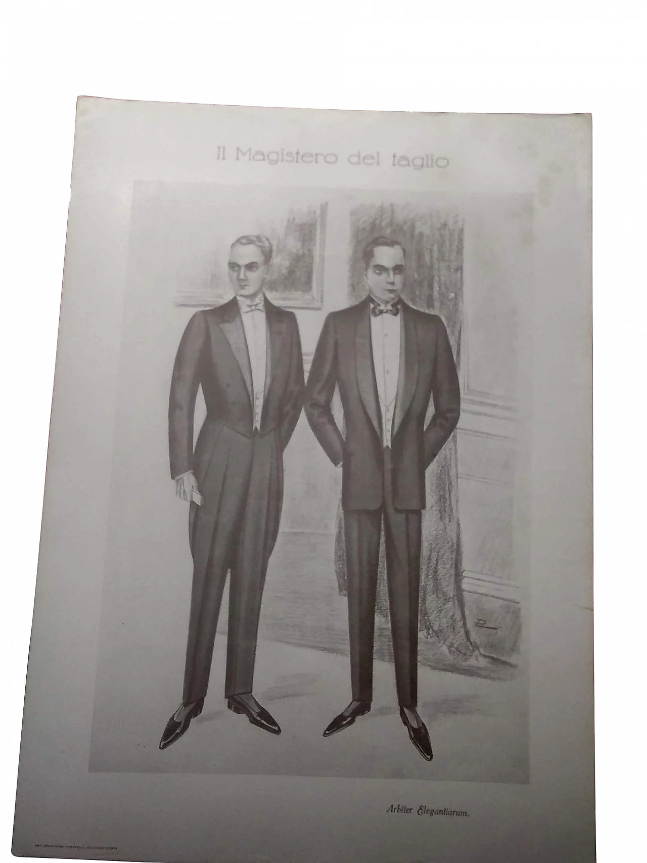 Cartoncini di modelli sartoriali, anni '20 1235563