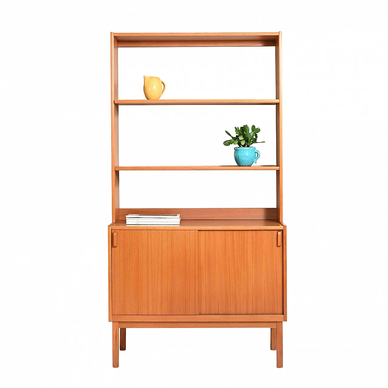 Libreria in teak di Bertil Fridhagen per Bodafors, anni '60 1235597