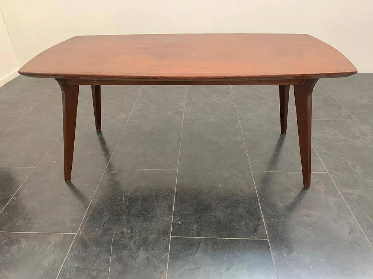 Table in teak, 50s 1235711