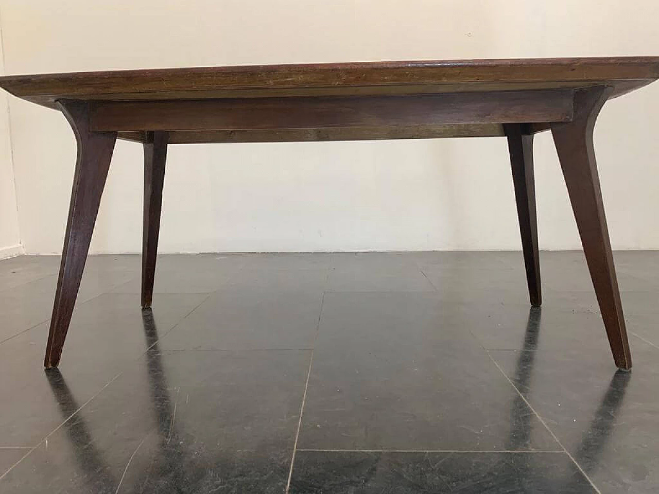 Table in teak, 50s 1235715