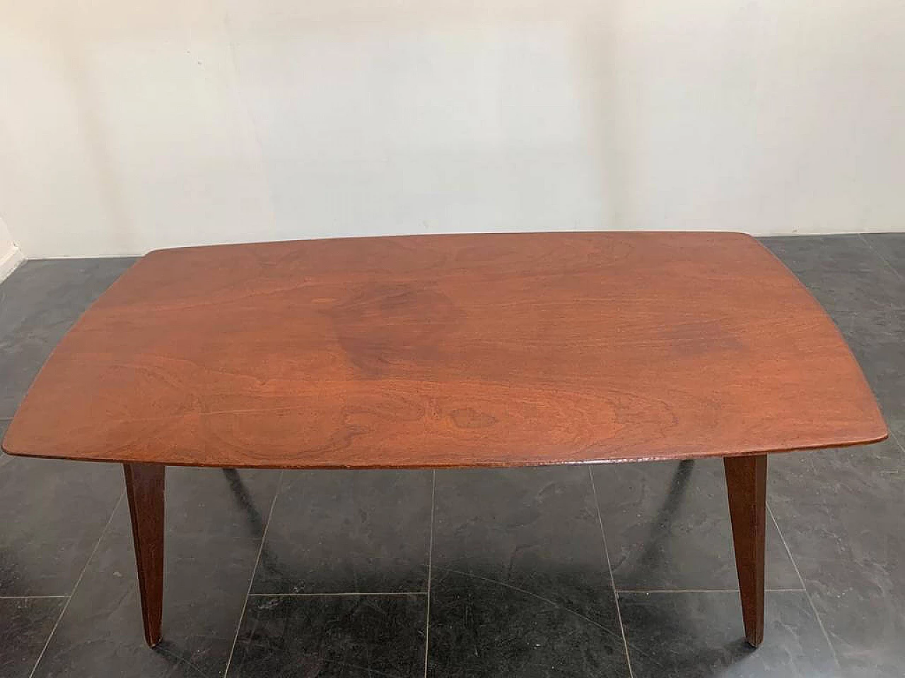 Table in teak, 50s 1235716