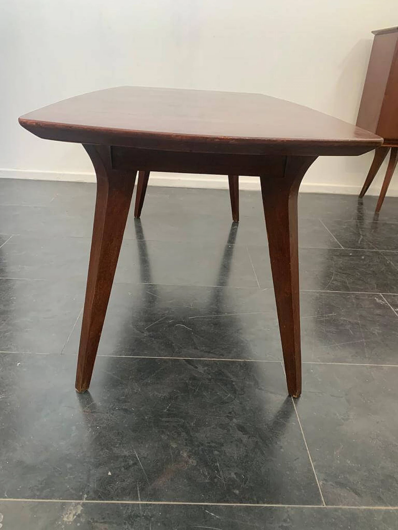 Table in teak, 50s 1235719