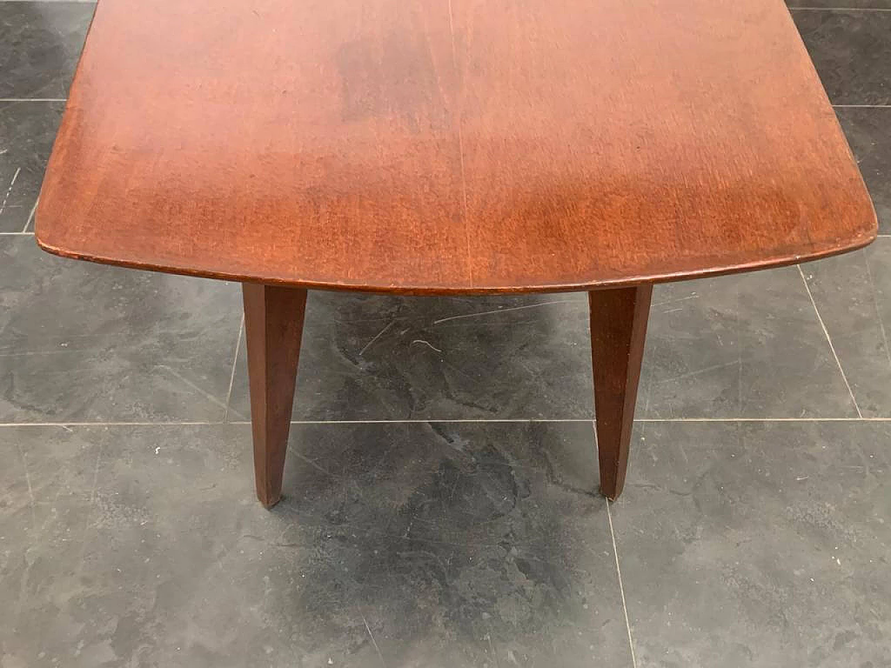 Table in teak, 50s 1235720