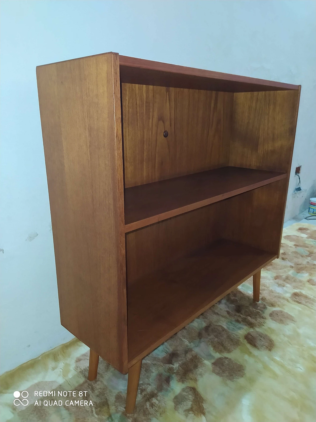 Libreria danese in teak, anni '60 1235946
