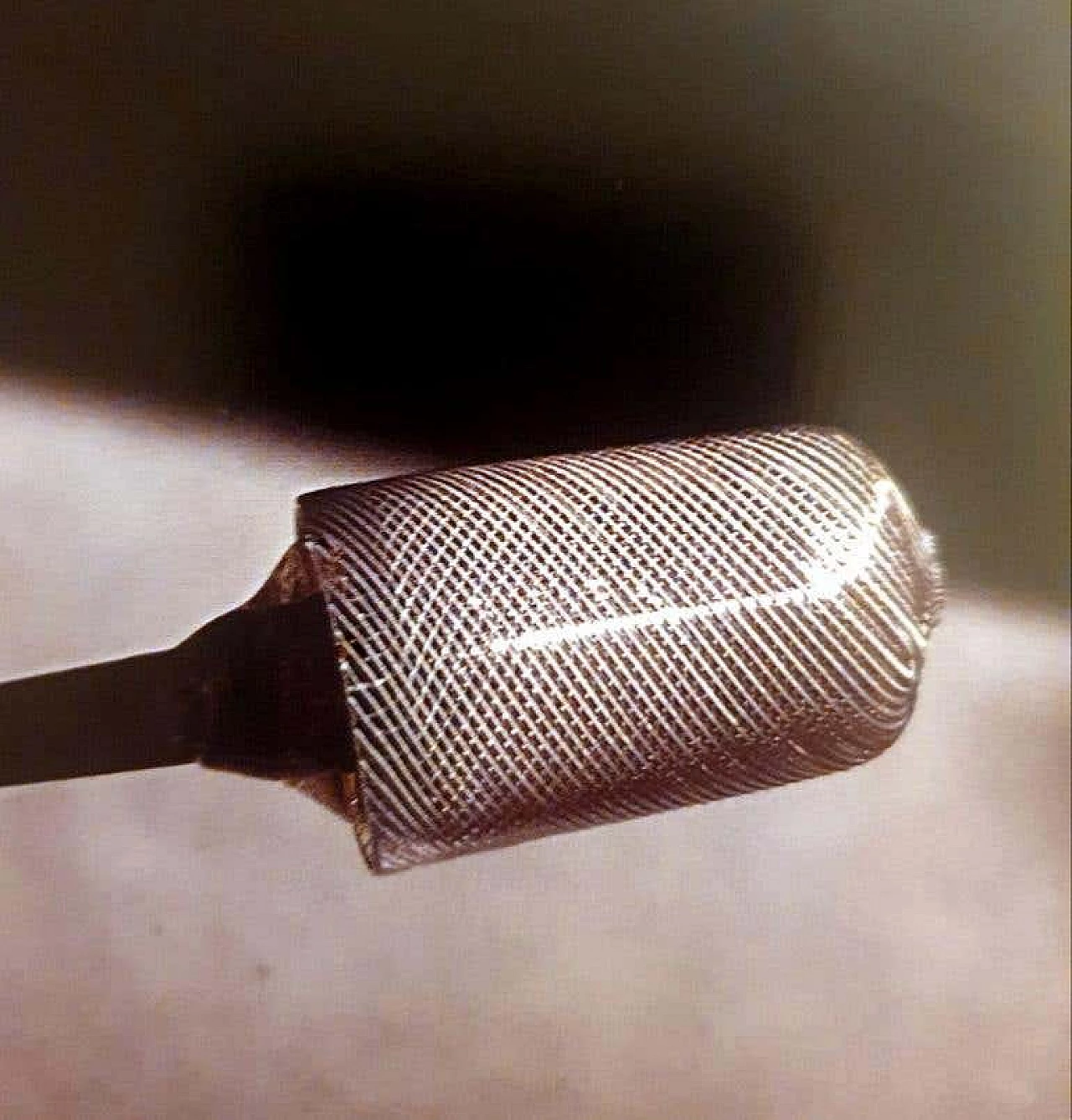 Table lamp in Murano glass with reticello workmanship and brass by Dino Martens for Aureliano Toso, 30s 1236066