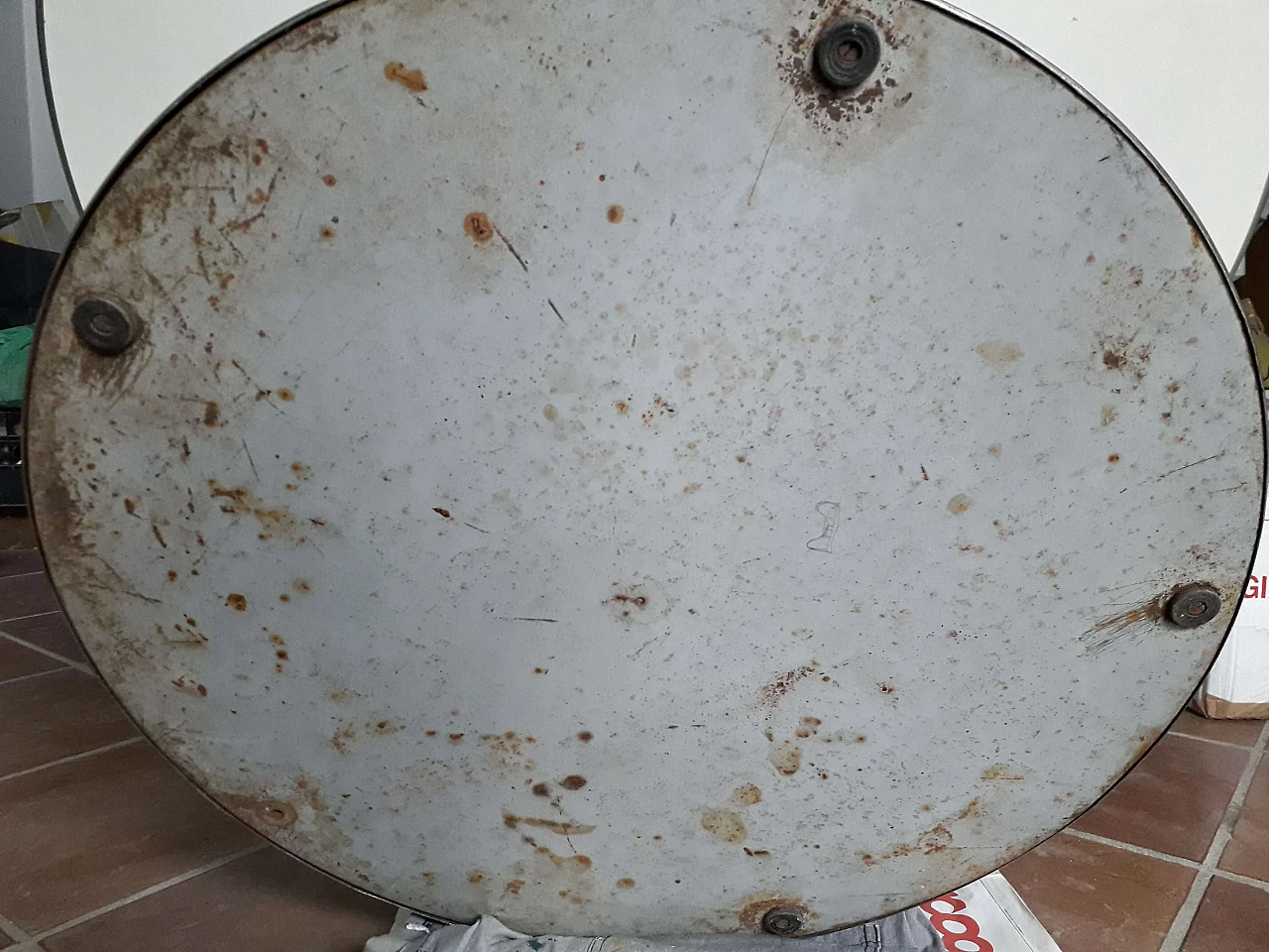 Table in laminate, steel and aluminum attributed to Antonia Astori, 60s 1237138