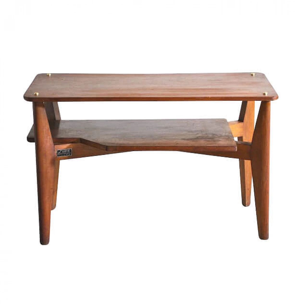 Walnut side table by Gio Ponti for L'Arte Arredamenti, 50s 1237182