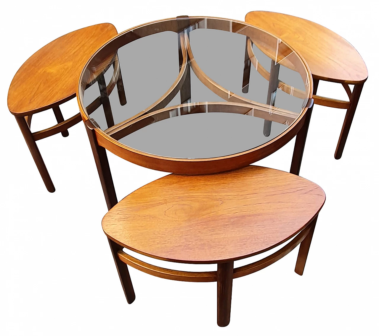 English teak coffee table by Nathan, 1960s 1237212