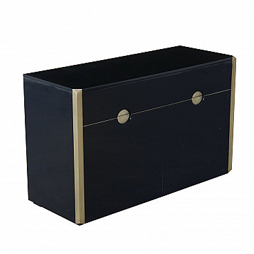 MB3 sideboard in lacquered wood and chromed metal by Luici Caccia Dominioni for Azucena, 70s