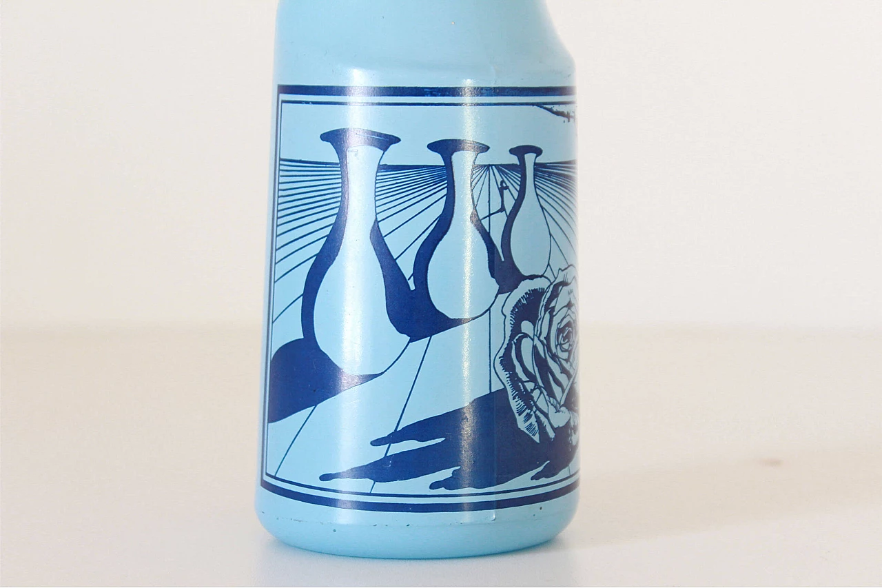 Tris di Bottiglie da liquore con disegni di Salvador Dali per Rosso Antico, anni '70 1238185