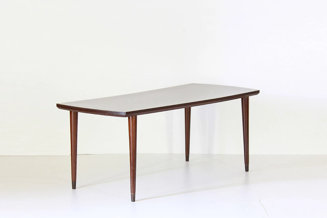 Scandinavian rectangular coffee table, 60s 1238194