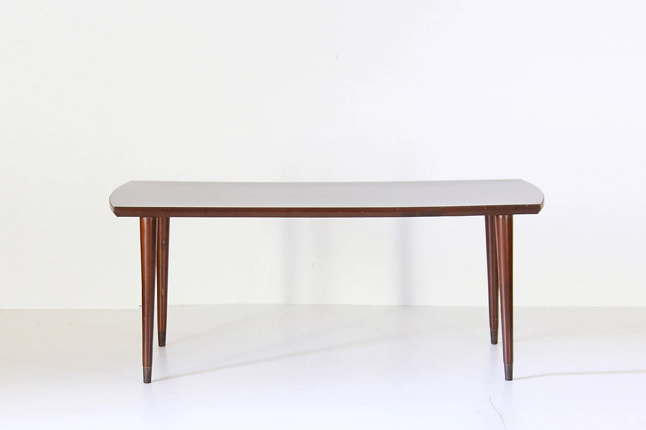 Scandinavian rectangular coffee table, 60s 1238195