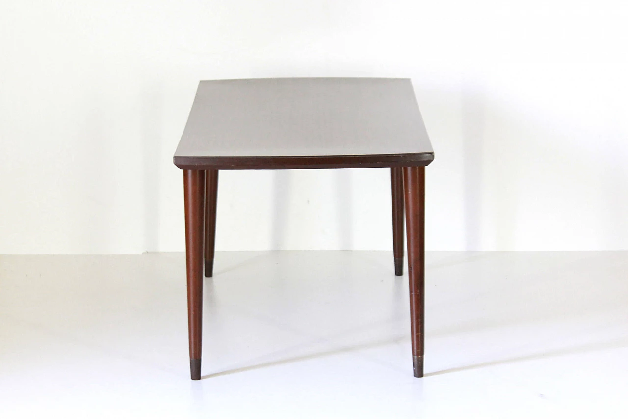 Scandinavian rectangular coffee table, 60s 1238197